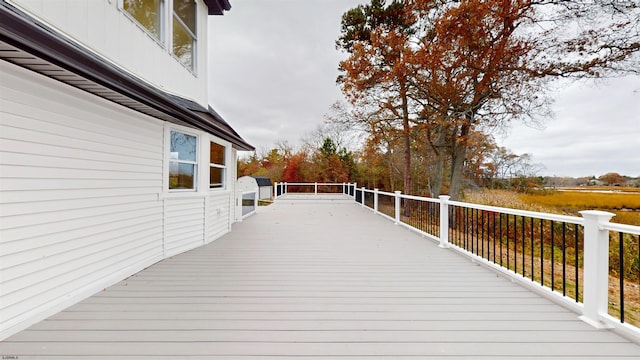 view of deck