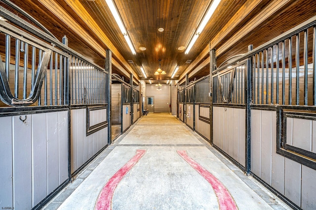 view of stable