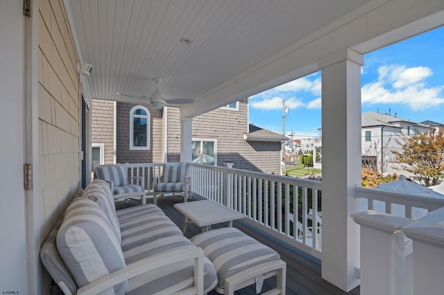 exterior space with outdoor lounge area