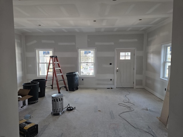 view of foyer entrance