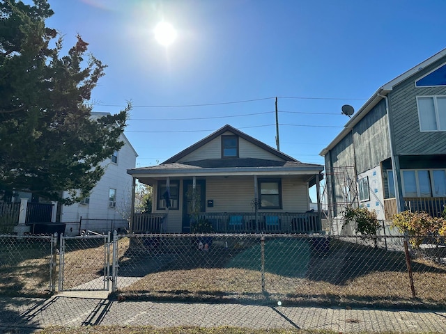 bungalow with a porch