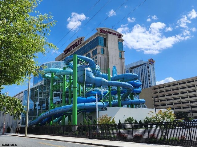 view of jungle gym