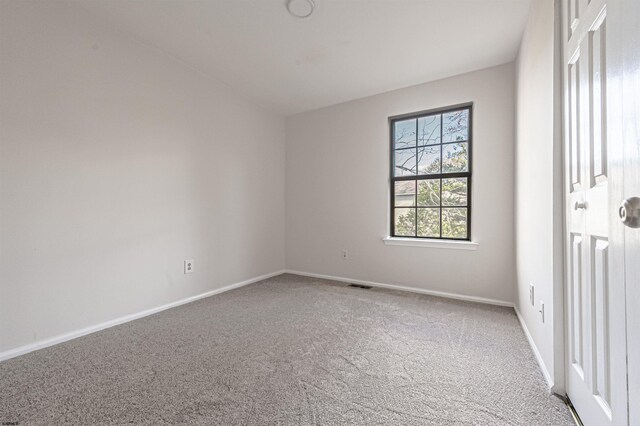 empty room featuring carpet floors