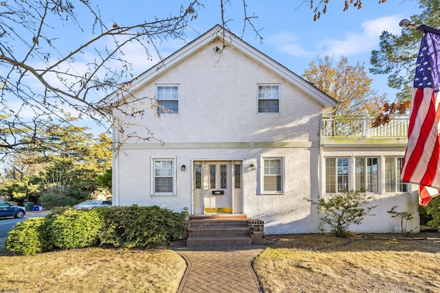 view of rear view of property