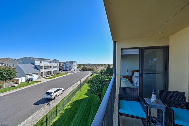 4540 W Brigantine Ave Unit N201, Brigantine, NJ 08203 - balcony featuring a residential view