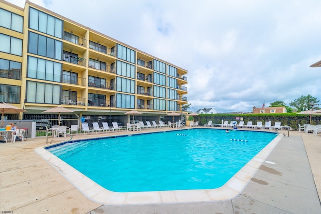 4540 W Brigantine Ave Unit N201, Brigantine, NJ 08203 - community pool featuring a patio area