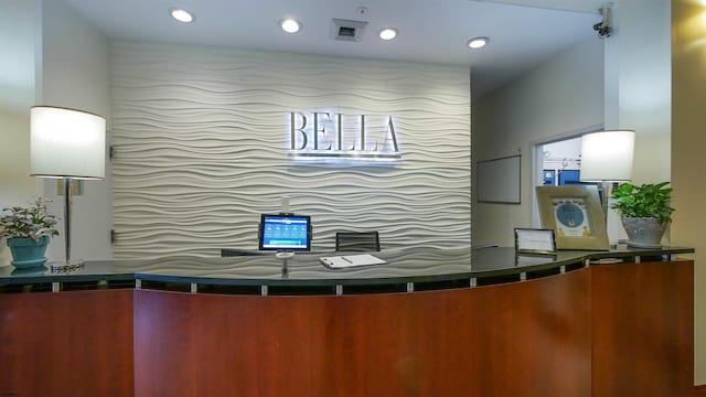 view of reception