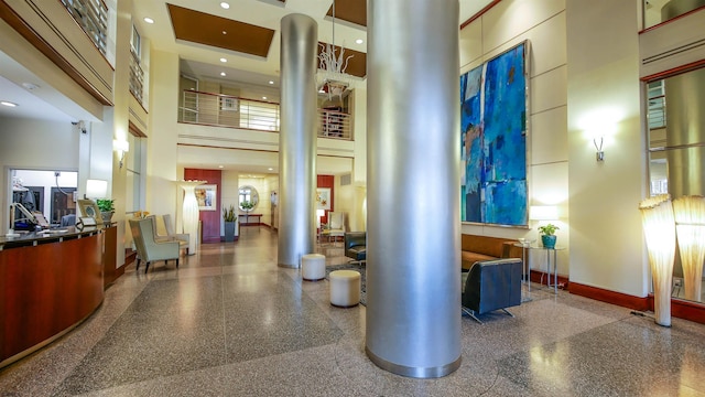 view of community lobby