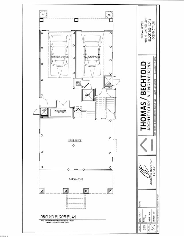 939 Central Ave Unit 1, Ocean City, NJ 08226 - floor plan / room layout