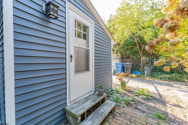 view of entrance to property