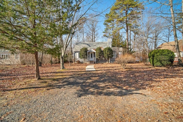 view of ranch-style house