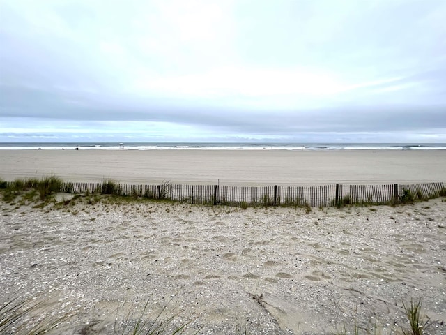 water view featuring a view of the beach