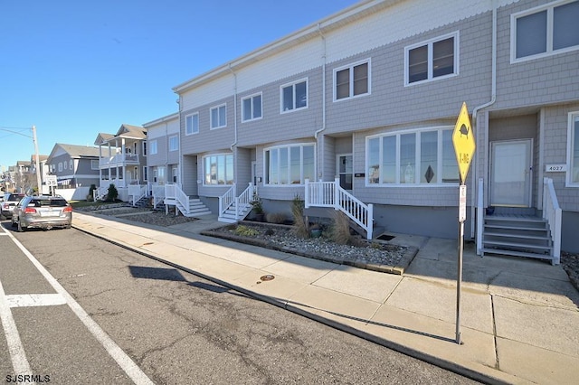 view of townhome / multi-family property