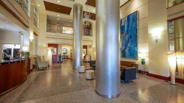 view of community lobby