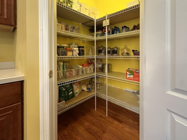 view of pantry