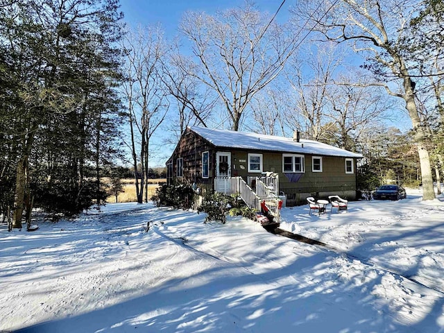 view of front of house