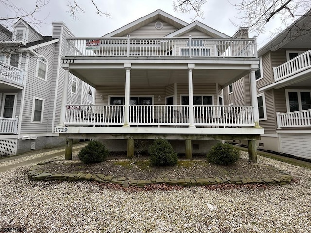 view of rear view of house