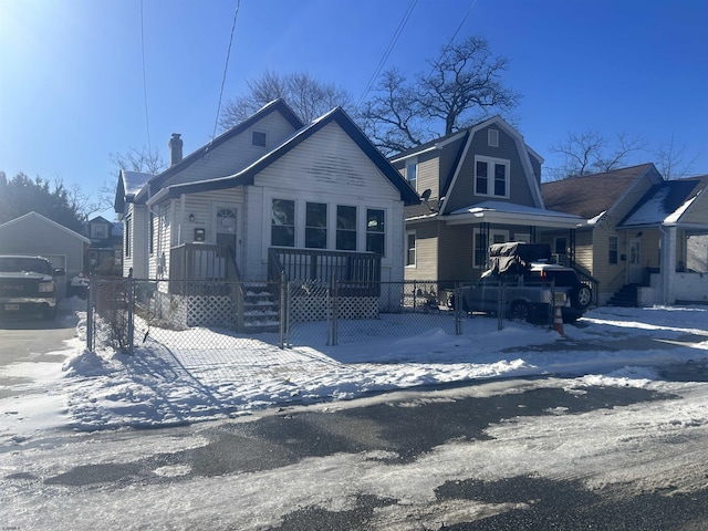 view of front of house