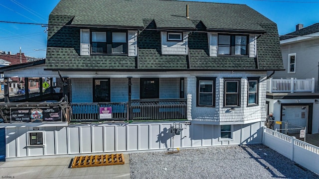 view of front of home with a porch