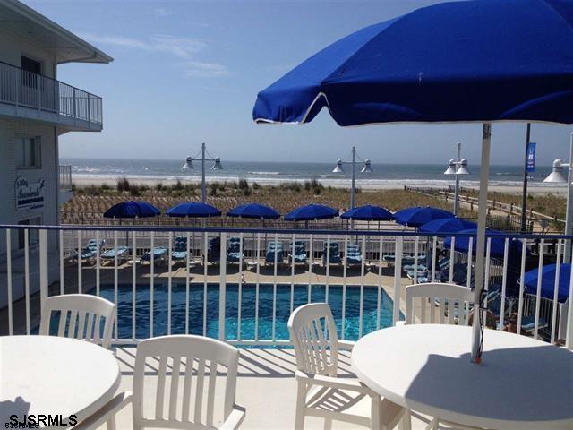 view of swimming pool featuring a water view and a patio