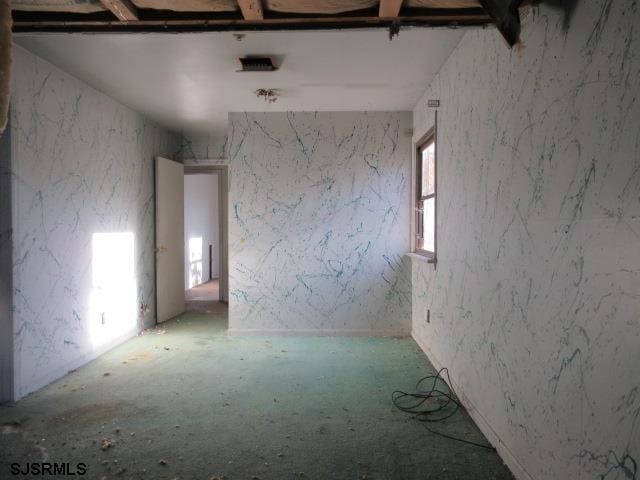 view of empty room