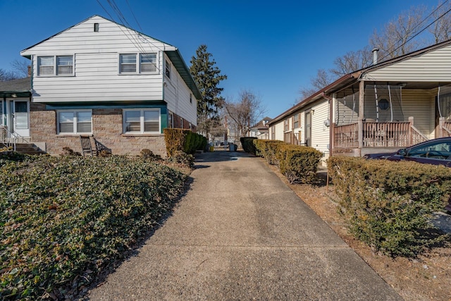 view of property exterior