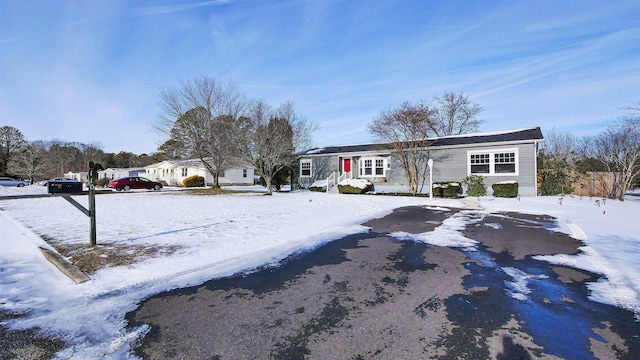 view of front of house