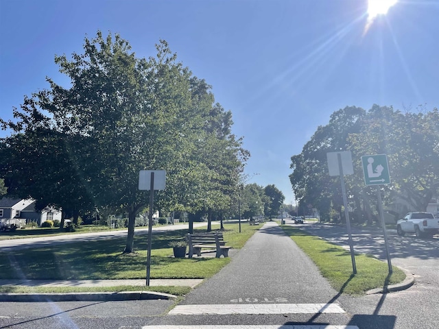 view of street