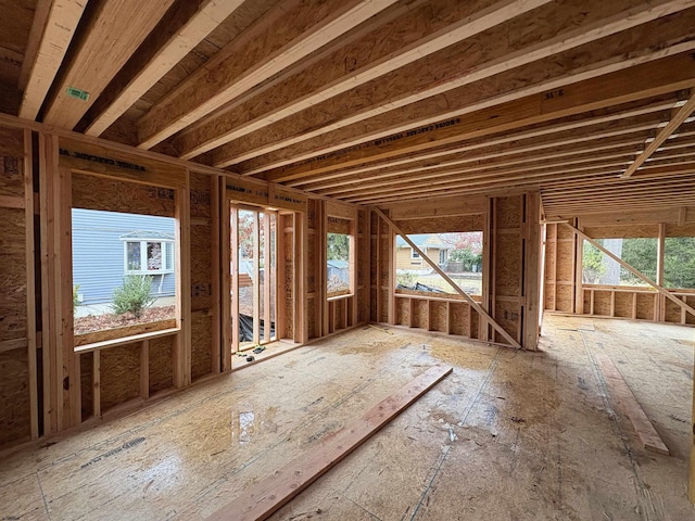 miscellaneous room featuring plenty of natural light