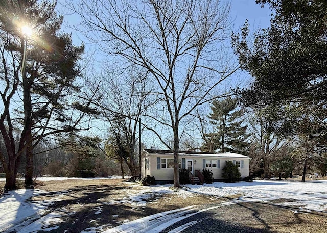 view of front of house