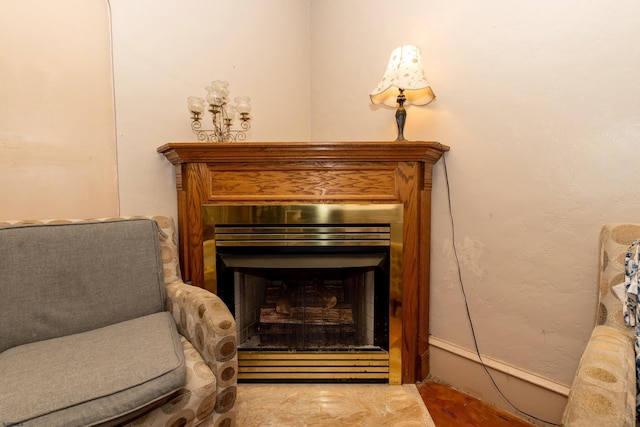 view of sitting room