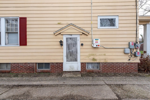 view of property entrance