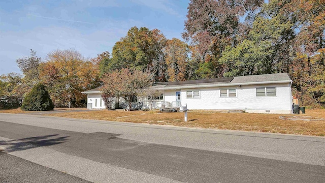 view of ranch-style house