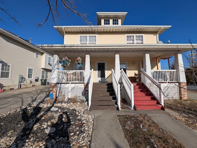 bungalow with a porch