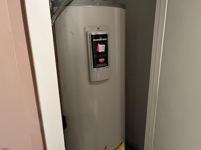 room details with electric water heater