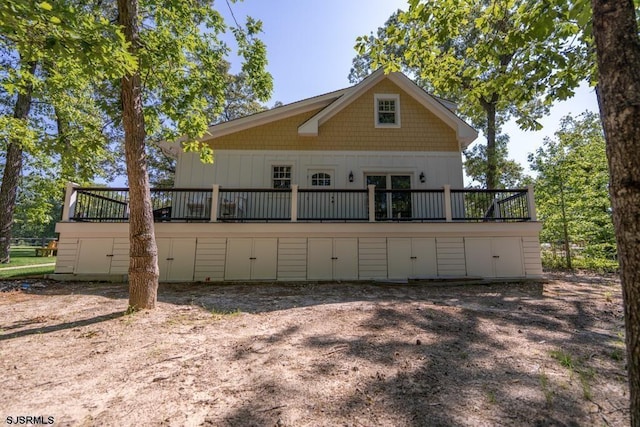 view of rear view of house