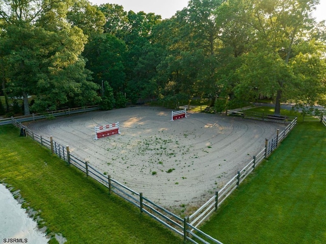 view of pool