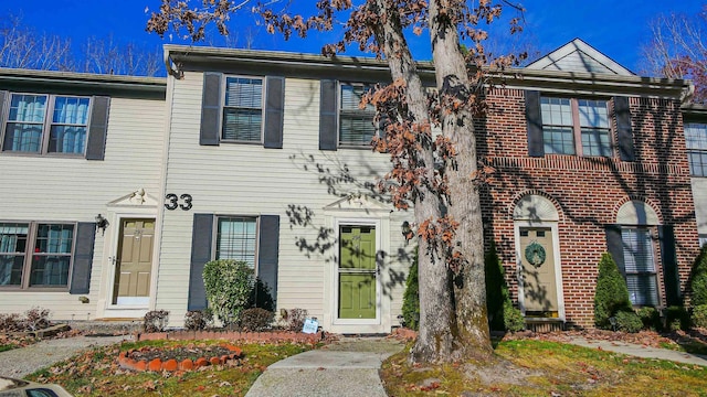 view of townhome / multi-family property