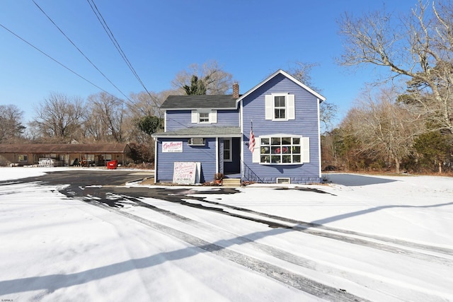 view of front property