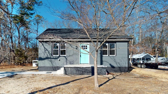 view of bungalow-style house