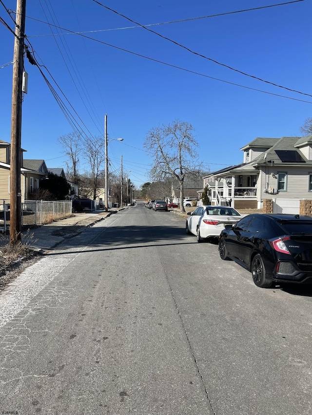 view of street