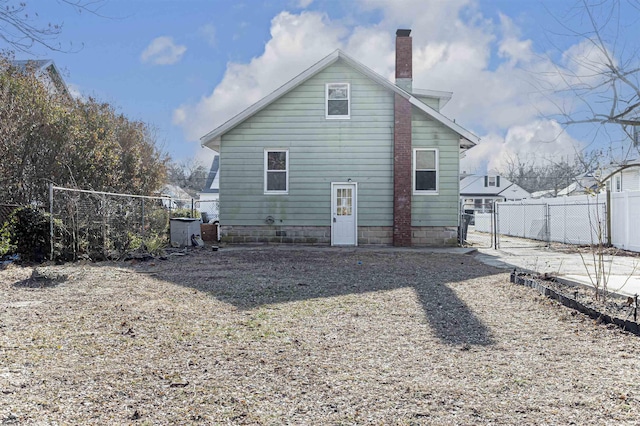 view of rear view of house