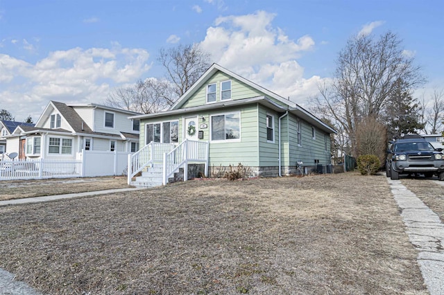 view of bungalow-style house