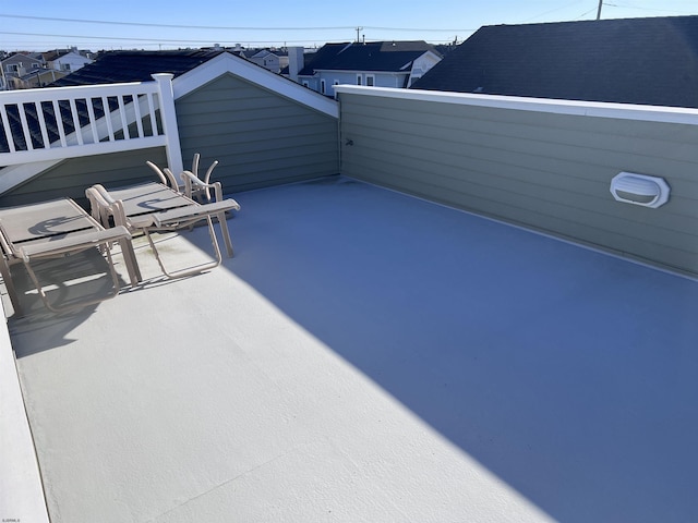 view of patio / terrace featuring a balcony