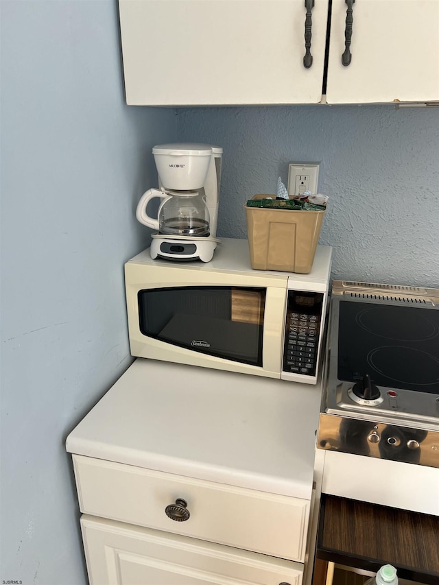 details with white cabinets