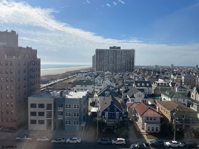 view of city featuring a water view