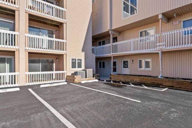 view of property featuring cooling unit