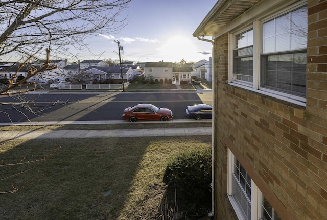 view of vehicle parking