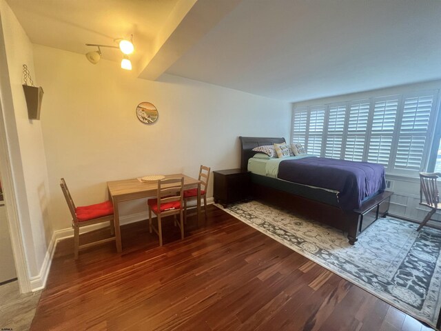 101 S Raleigh Unit 513, Atlantic City, NJ 08401 - bedroom with dark wood-type flooring
