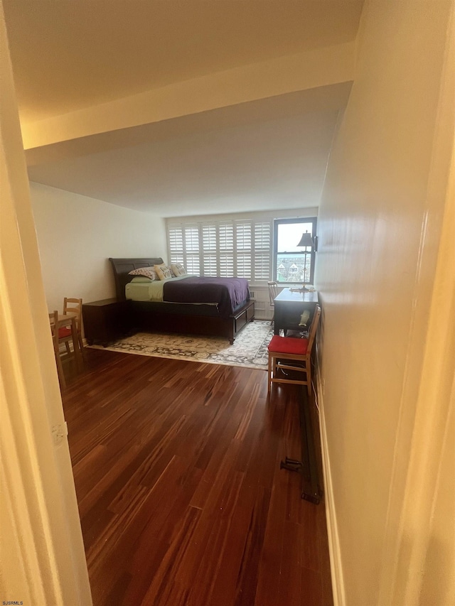 101 S Raleigh Unit 513, Atlantic City, NJ 08401 - bedroom featuring dark hardwood / wood-style flooring